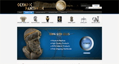 Desktop Screenshot of olympic-pantheon.com